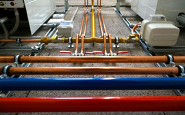 Commercial plumbing work by Pros Plumbing Services