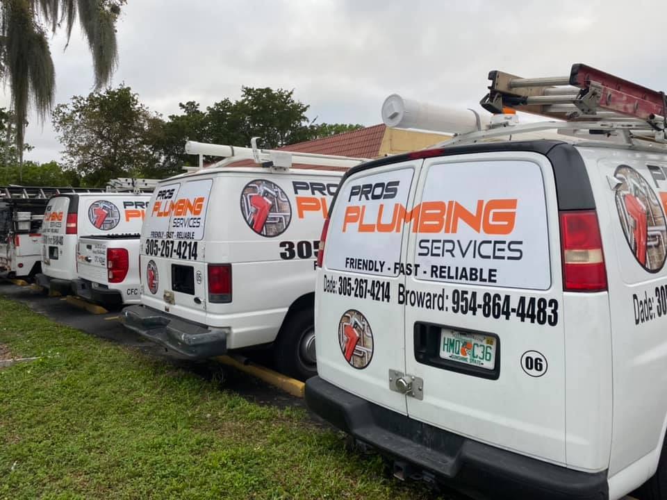 Pros Plumbing Services plumbing repair job in Miami Lakes