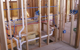 Residential plumbing service by Pros Plumbing Services